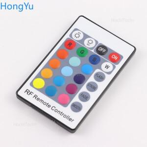 오토바이 RGB LED 라이트 룸 스트립 RF 리모컨 자동차용 엔젤 아이즈