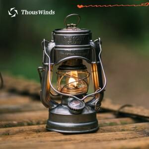 Thous Winds Memory Oil Lamp 메모리 오일 램프 야외 휴대용 미니 캠핑 랜턴 Emotion 레트로 조명 하이킹