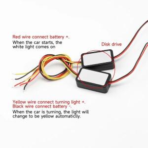 화이트 악마 아이즈 키트 헤일로 링, LED 엔젤 BMW 3 시리즈 E46 316i 320d 98-05, 131mm,