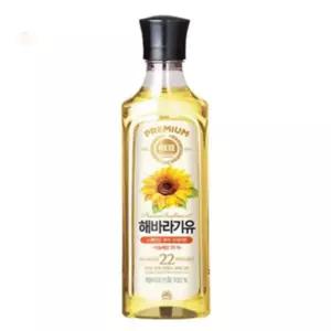 무아점빵 업소용식용유 요리용기름 샐러드드레싱 해표 해바라기유 식용유세트 900ml 3개
