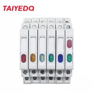 Din 레일 표시등 모듈식 램프 단일 조명 듀얼 230V AC DC JD9 50Hz