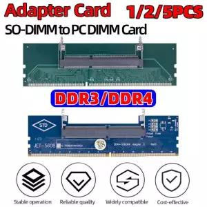 1-5pcs 노트북-데스크탑 메모리 어댑터 카드 DDR3 SO-DIMM-PC 커넥터 스틱 RAM