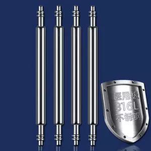 20pcs 직경 1.5mm/1.8mm 스트랩 링크 핀 스프링 바 폭 시계 버클 교체 도구