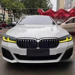 BMW 5 시리즈 G30 F90 LCI 2021-2023용 신형 주간 주행등 LED 보드 (옐로우 블루 데이라이트 DRL 모듈 칩)