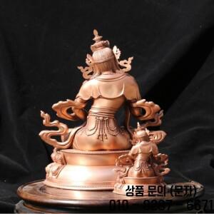 티베트 바즈라사타바 주조 공방 불상 장식품 순수 구리 소형 제단용품
