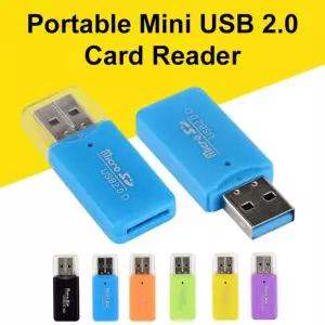 미니 USB 2.0 마이크로 SD TF T 플래시 카드 Windows 메모리 클래식 용 라이더 어댑터