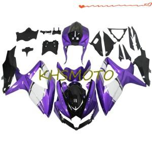 스즈키 GSXR600 750 K8 2008 맞춤형 오토바이 페어링 부품 인젝션 바디워크 세트
