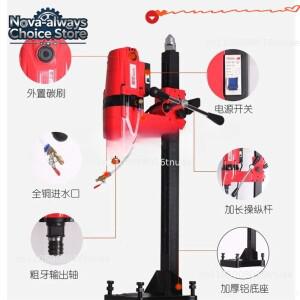 2025년형 6000W 다이아몬드 코어 수냉식 천공기 400mm 콘크리트 드릴 벽돌 블록용) 장비