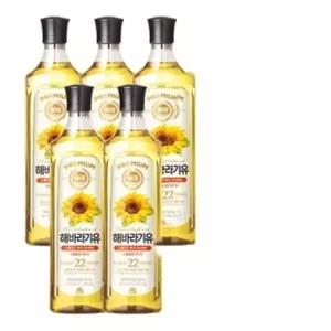 사조해표 해표 해바라기유 900mlx5개 + 튀김/부침가루 1kgx2개