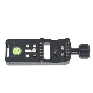RRS ARCA 삼각대 노브 레일 나사 금속 스위스 노달 헤드용 호환 100MM 슬라이드