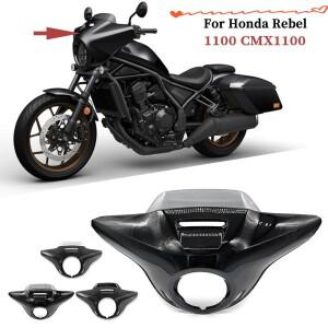 CMX1100 21-24 오토바이 전조등 커버 Honda Rebel 2021 용 윈드 스크린 램프 페어링