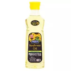 오뚜기 프레스코 해바라기유 부침개 파전 요리유 명절 답례품 0.5L