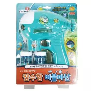 옥토넛 잠수함 버블머신 자동 버블건 LED 비눗방울 놀이 장난감 LED장난감 생일선물