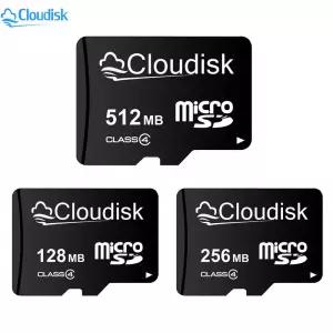 Cloudisk 소용량 마이크로 SD 카드 128MB 512MB 512MB=0.5GB MP3 사진용 C4 메모리 소형 파일 전용
