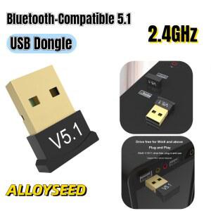 호환 데스크탑 노트북용 무선 USB 어댑터, 블루투스 호환 5 1 어댑터, 2 4GHz 송신기, 리시버 오디오 동글, DC5V