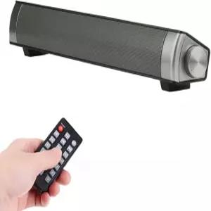 데스크톱 유선 및 무선 컴퓨터 사운드바용 스피커 PC 태블릿용 스테레오 USB 전원 미니 노트북 프로젝터