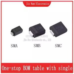 50PCS S1M S2M S3M S5M S6M S8M S10M S3MB S3MC 패치 정류기 다이오드 SMA SMB SMC NEW