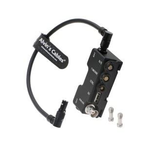 REDKomodo용 RED 승인 브레이크아웃 박스 VRapter 카메라 EXT 9핀에서 정지까지 타임코드CTRL5V USB GenlockBNC BBox Alvin'S 케이블