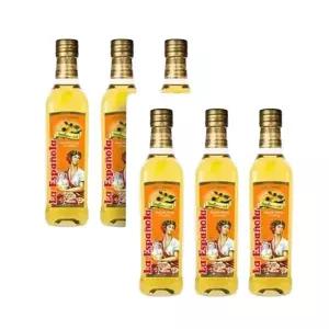 해바라기유 오일세트 올리브유 포도씨유 에스파놀라 스치로폼 포장 6병 500ML