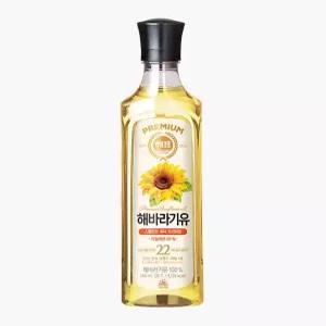 해표 해바라기유 500ml x 20개 한박스