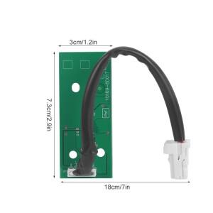 왼쪽 오른쪽 전면 헤드라이트 DRL 칩 보드 주간 주행등 닛산 캐시카이 J11 2017-2021 10169-8D01T용 풀 LED
