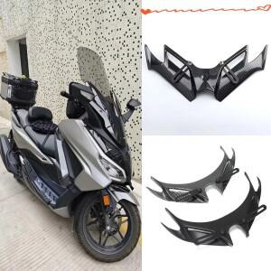 Honda Forza 350 2021 125 오토바이 프론트 페어링 윙렛 공기 역학 사이드 스포일러