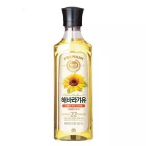 루리노트 해표 해바라기유 식용유세트 900ml 3개 튀김요리기름 튀김기름 베이킹오일