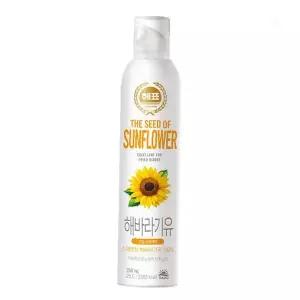 해바라기씨유 스프레이형 250ml 3p 튀김 구이 간편분사 조리유 주방용품