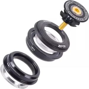 ZTTO 자전거 헤드셋 MTB 44mm ZS44 1-1/8인치 스트레이트 튜브 포크 마운틴 로드 프레임 로우 프로파일