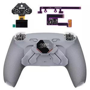 PS5 컨트롤러용 익스트림레이트 스파크 백 패들 키트 BDM-030 040 050 OLED 디스플레이 + 클릭 트리거 스톱