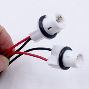 KE LI 2Pcs T10 168 194 2825 912 W5W 램프 소켓 자동차 커넥터 확장 LED 웨지 라이트베이스