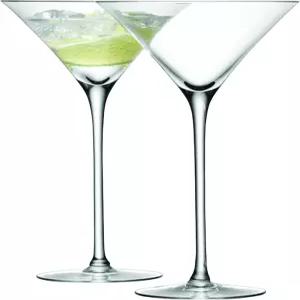 LSA BR08 바 마티니 유리 9.2 fl oz/H9in 투명 x 2
