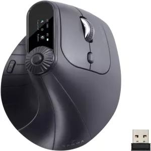 LED 화면 노브 제어 프로그래밍 가능한 버튼 5개 57 각도 4-디바이스 연결 2.4G / 블루투스/유선 800-2400