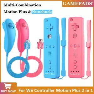 Nintendo Wii용 컨트롤러 Mini와 호환되는 실리콘 케이스 및 스트랩이 포함된 리모컨 모션