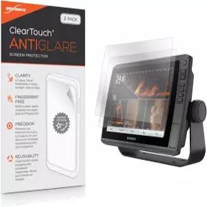Garmin 에코맵 울트라 106sv와 호환되는 박스웨이브 스크린 프로텍터 - 클리어터치 안티 글레어(2팩) 지문