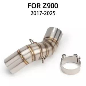 오토바이 배기구 개조 스테인리스 어댑터 중간 연결 파이프 51mm 배기 레이싱 라인 카와사키 Z900