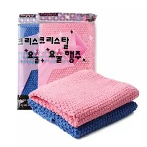 [비케이엠컴퍼니_64]극세사행주 크리스탈 요술행주(소)1P