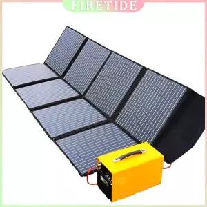 18V 500W 휴대용 태양광 패널 접이식 배터리 충전기 노트북 휴대폰 파워 스테이션 여행 캠핑용