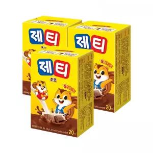 제티 초코 코코아 20개입 3개