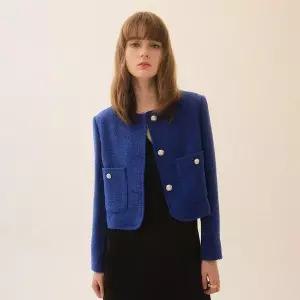 온앤온 노카라 라운드 트위드 자켓 NEW3XJ803 1065429