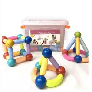 티처스 자석블럭 맥스팀블럭 자석 교구 장난감 164pcs 창의력 향상 3세이상 어린이 유치원 어린이날 선물