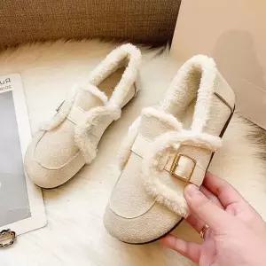 양털 여성로퍼 로퍼 보드코 여성로퍼 양털로퍼 겨울로퍼