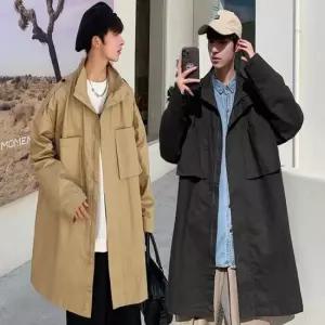청재킷 남자 간절기 봄가을 아우터 트렌치 자켓 야상 점퍼