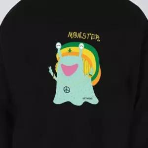 긴팔티 티셔츠 남자 키밍 맨투맨 몬스터 기모맨투맨 우정룩 여자