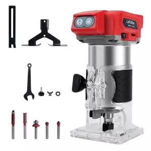 밀워키 무선 목재 라우터 800W 30000RPM 브러시리스 전기 트리머 18V 배터리 목공 트리밍 기계