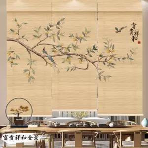 블라인드 스크린 제작 창문 대나무 사이즈 이미지 창호기정 맞춤 롤러 모든 120x180cm 가능 일식집 창호기정 모든 이미지 사이즈 맞춤 제작 가능
