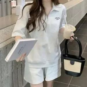여자운동복 트레이닝복 여름트레이닝복세트 상하 반팔
