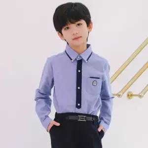 잭키드 봄 가을 주니어 초등학생 남아 리버남방긴팔 셔츠