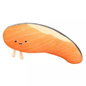 연어초밥인형 연어 달콤한 같이 50cm 음식 소품 선물 귀여운 초밥 가방장식 튜나 4kg 그림과 표현 봉제 그림과 같이 50cm 0.4kg