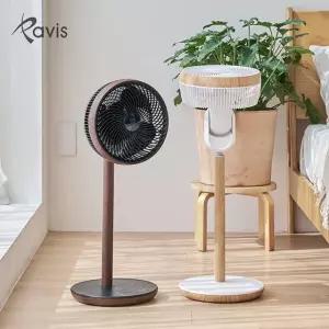 파비스 AI 에코 서큘레이터 온도감지 3D 입체바람 공기순환 리모컨 스탠드 선풍기